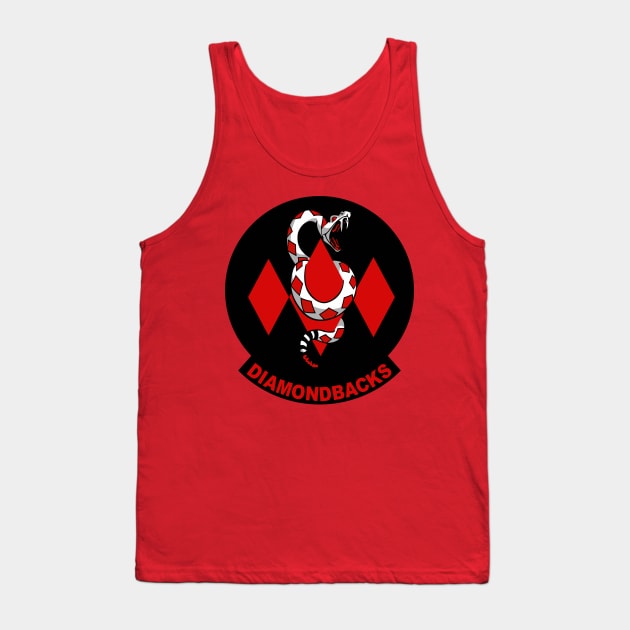 VFA-102 Diamondbacks - Super Hornet Tank Top by MBK